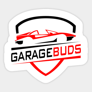 Garage Buds dark logo Sticker